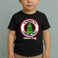 Welcome To Christmas Town North Pole Toddler T-Shirt thumb 2