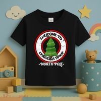 Welcome To Christmas Town North Pole Toddler T-Shirt thumb 3