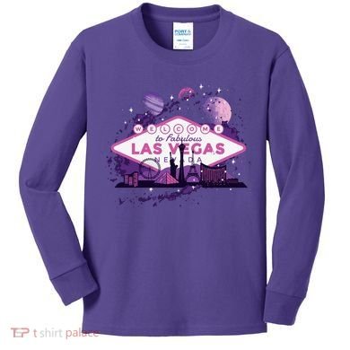Welcome To Fabulous Las Vegas Kids Long Sleeve Shirt