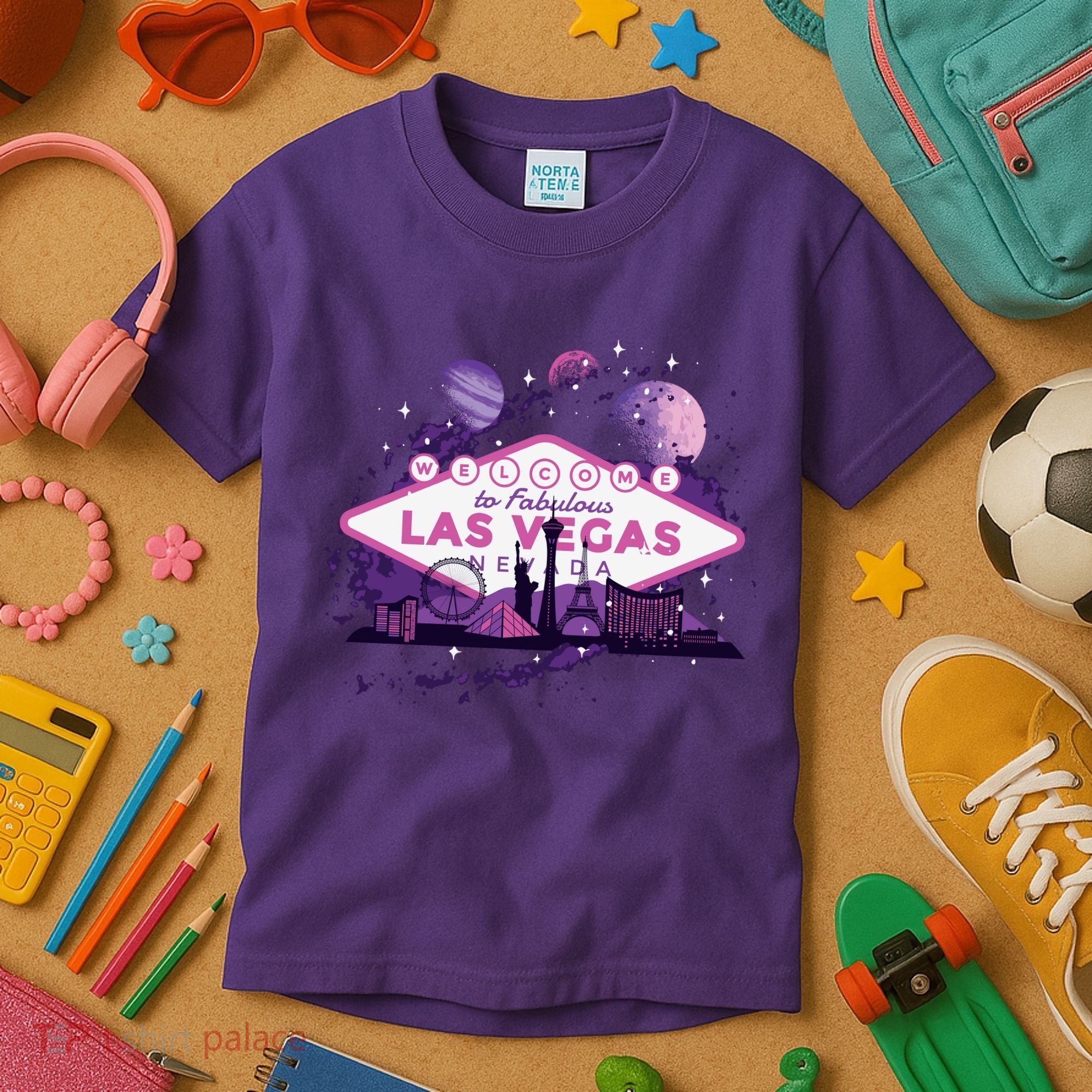 Welcome To Fabulous Las Vegas Kids T-Shirt