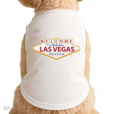 Welcome To Fabulous Las Vegas Sign Doggie Tank