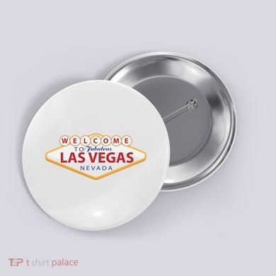 Welcome To Fabulous Las Vegas Sign Button