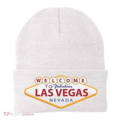 Welcome To Fabulous Las Vegas Sign Beanie