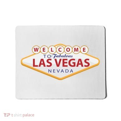 Welcome To Fabulous Las Vegas Sign Mousepad