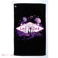 Welcome To Fabulous Las Vegas Universe Golf Towel thumb 0
