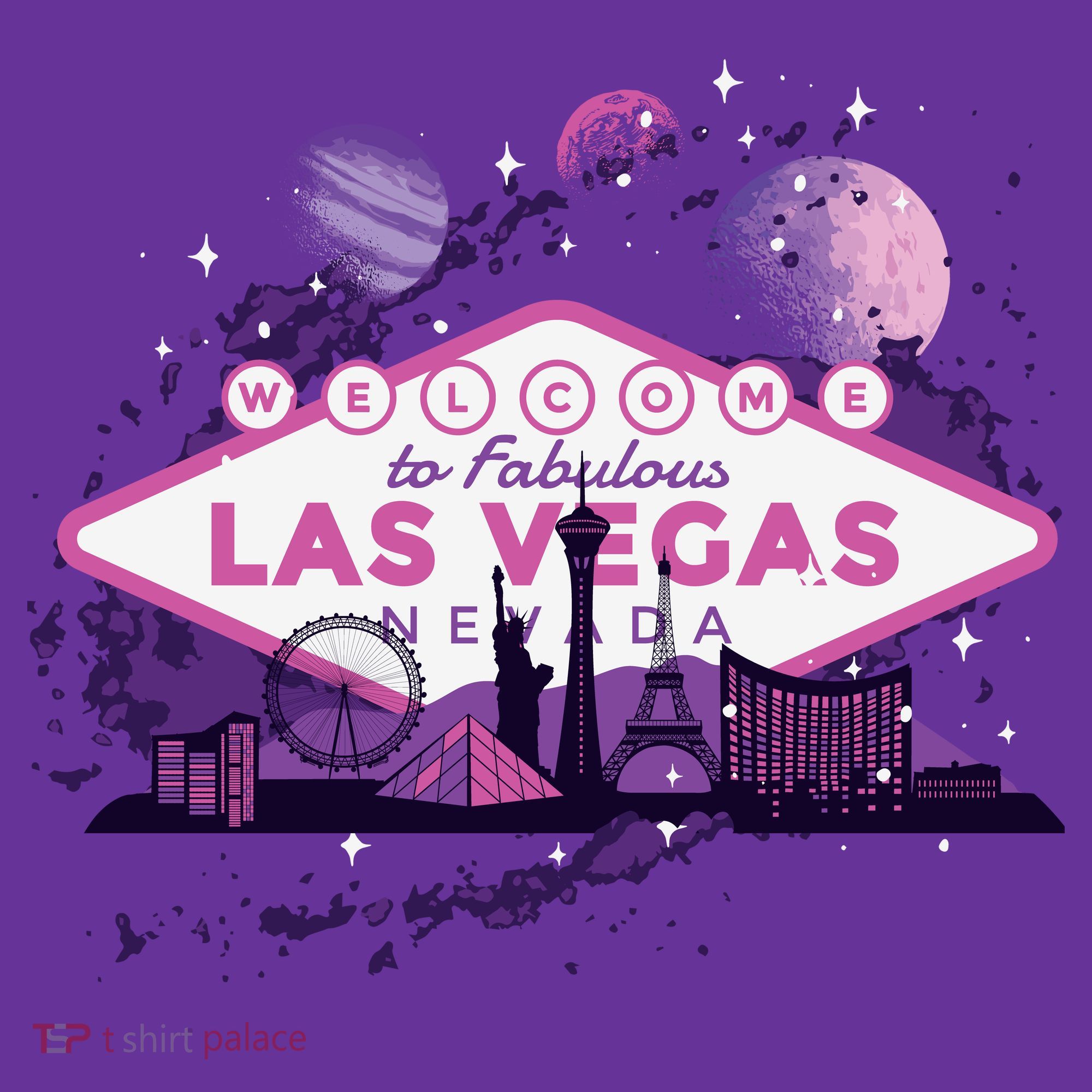 Welcome To Fabulous Las Vegas Universe T-Shirt