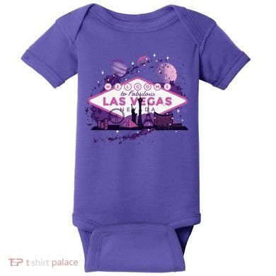 Welcome To Fabulous Las Vegas Universe Baby Bodysuit