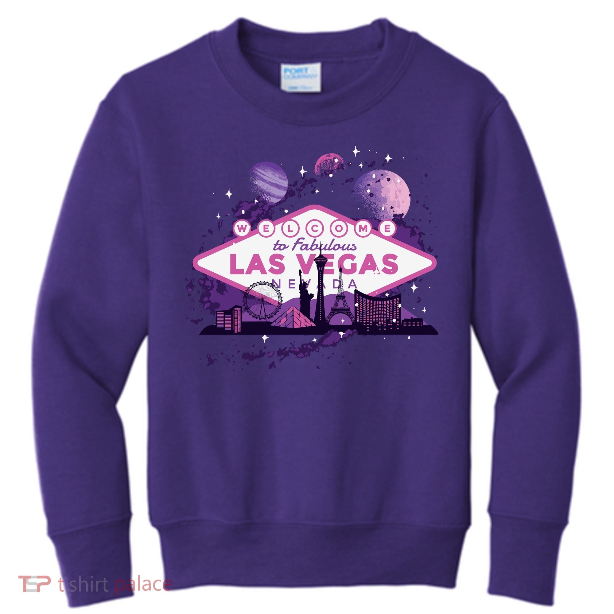 Welcome To Fabulous Las Vegas Universe Kids Sweatshirt
