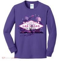 Welcome To Fabulous Las Vegas Universe Kids Long Sleeve Shirt thumb 0