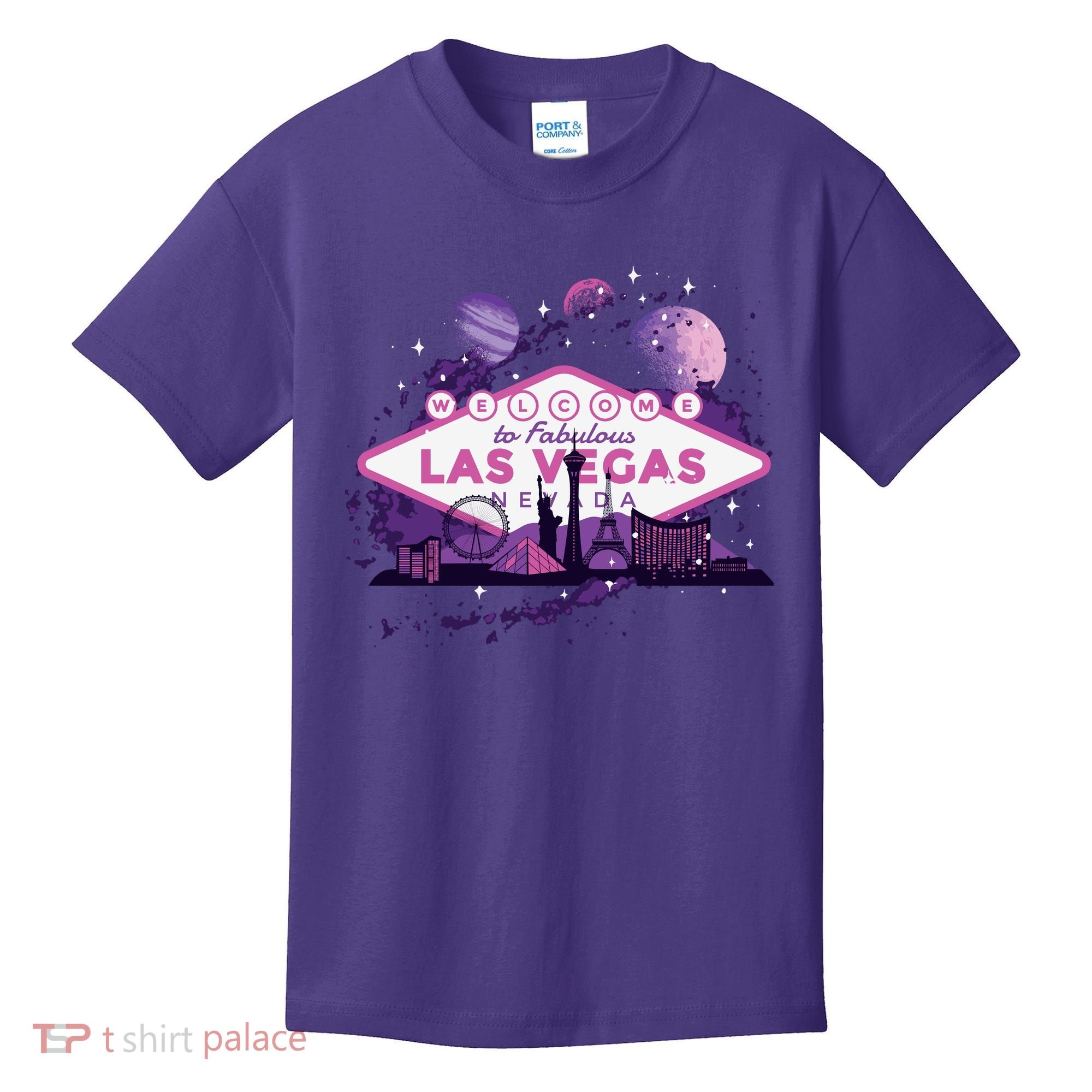 Welcome To Fabulous Las Vegas Universe Kids T-Shirt