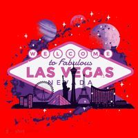 Welcome To Fabulous Las Vegas Universe Santa Hat thumb 1