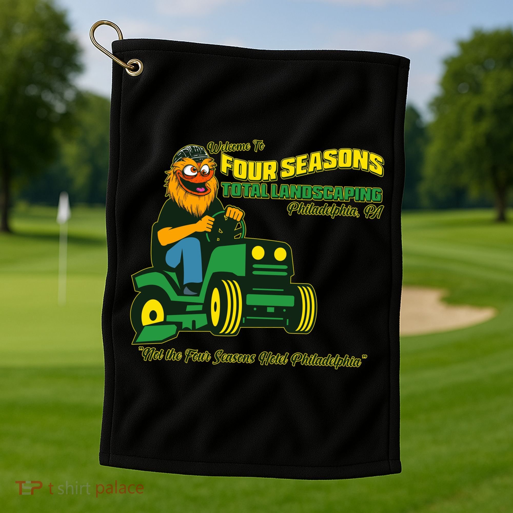 Welcome To Four Season Total Landscaping Philadelphia Golf Towel