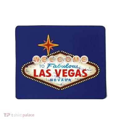 Welcome to Las Vegas Classic Sign Mousepad