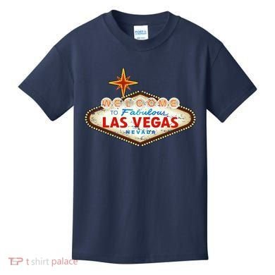 Welcome to Las Vegas Classic Sign Kids T-Shirt