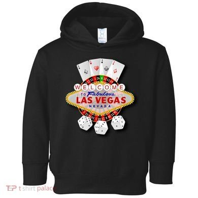 Welcome To Las Vegas Original Logo Toddler Hoodie