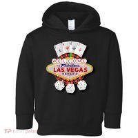 Welcome To Las Vegas Original Logo Toddler Hoodie thumb 0