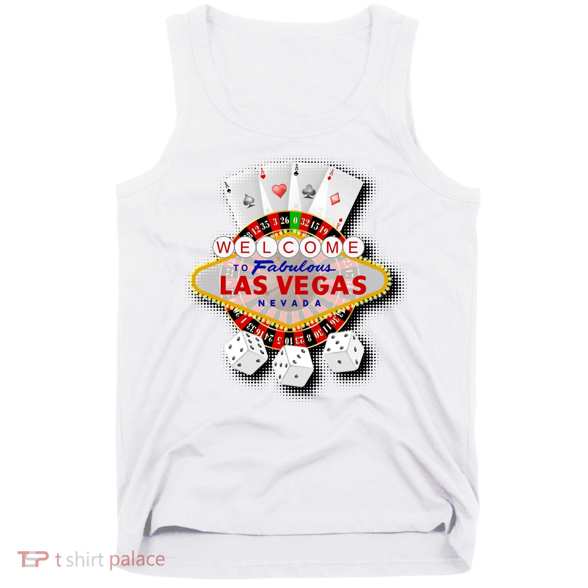 Welcome To Las Vegas Original Logo Tank Top