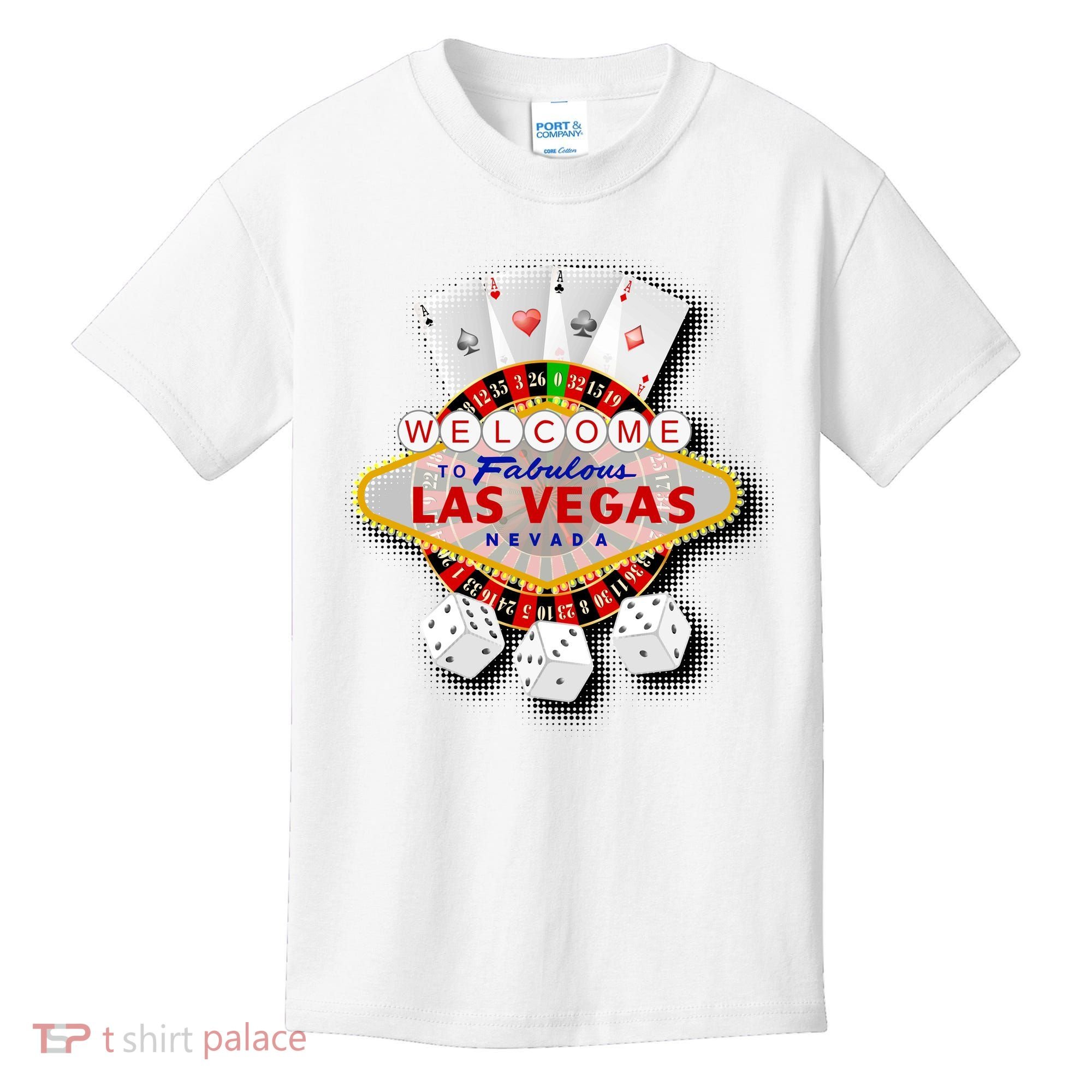 Welcome To Las Vegas Original Logo Kids T-Shirt