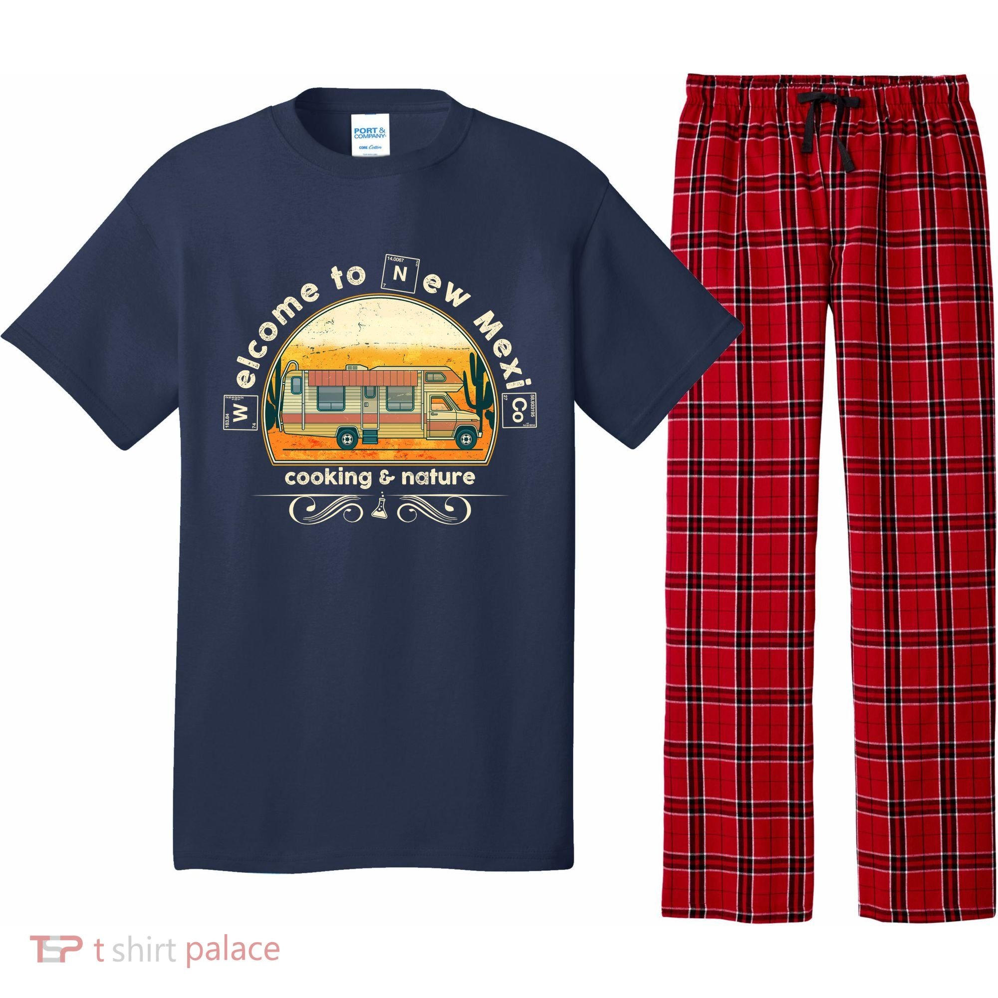 Welcome To New Mexico Cooking Nature Pajama Set