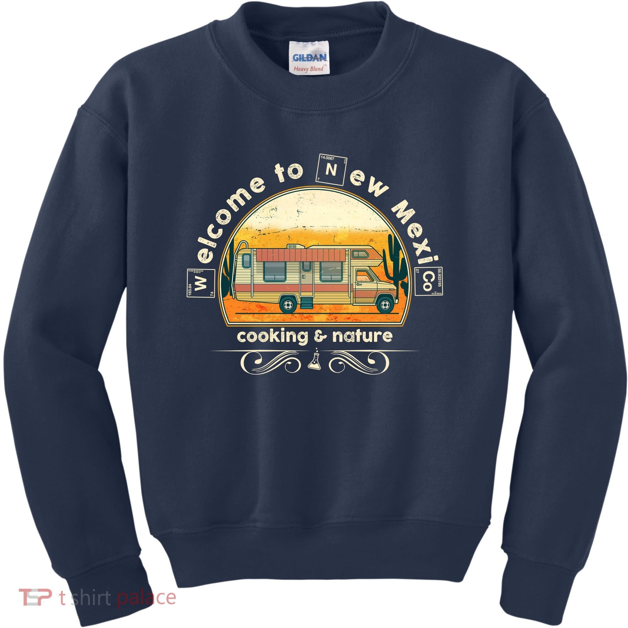 Welcome To New Mexico Cooking Nature Kids Sweatshirt