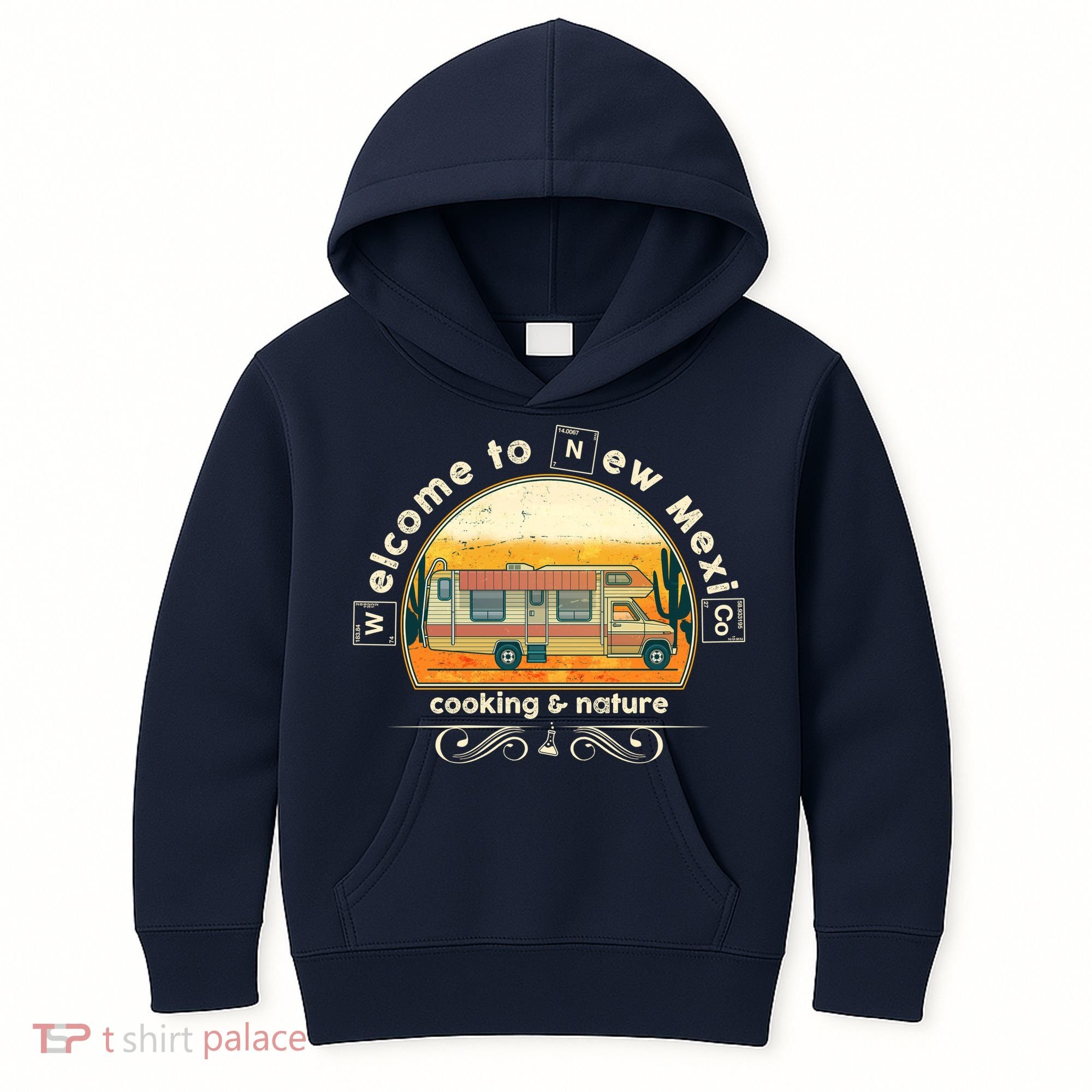 Welcome To New Mexico Cooking Nature Kids Hoodie