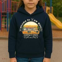Welcome To New Mexico Cooking Nature Kids Hoodie thumb 3
