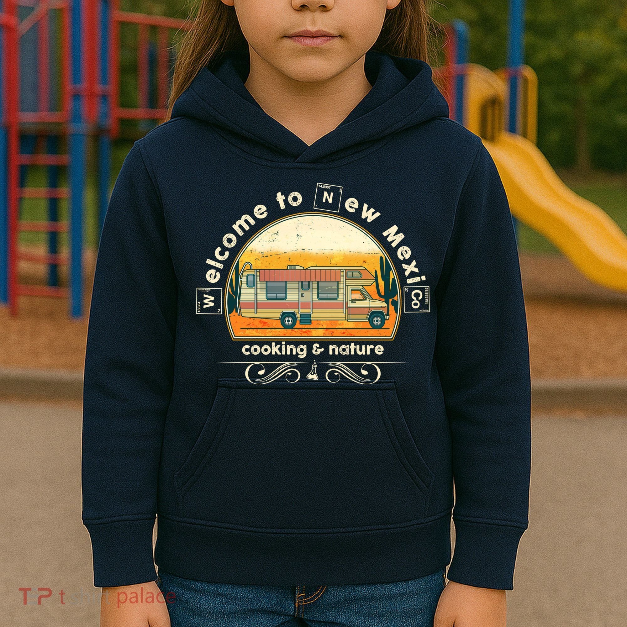 Welcome To New Mexico Cooking Nature Kids Hoodie