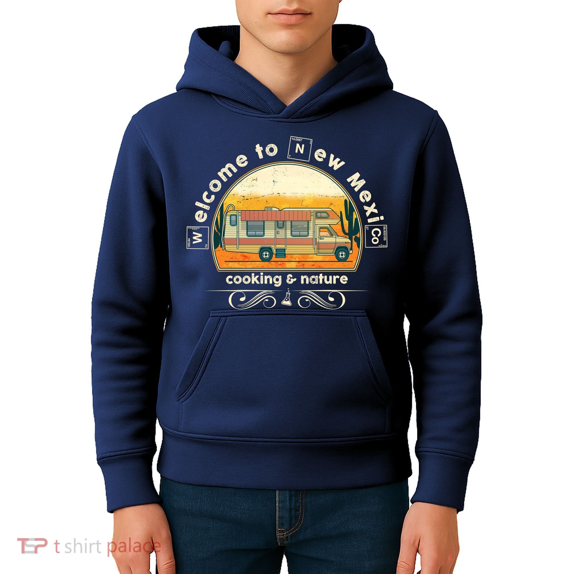 Welcome To New Mexico Cooking Nature Kids Hoodie