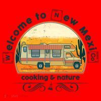 Welcome To New Mexico Cooking Nature Santa Hat thumb 1
