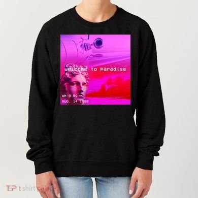 Welcome To Paradise Vaporwave Women's Sweatshirt