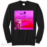 Welcome To Paradise Vaporwave Sweatshirt thumb 0