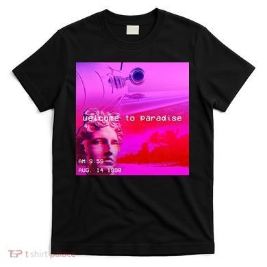Welcome To Paradise Vaporwave T-Shirt
