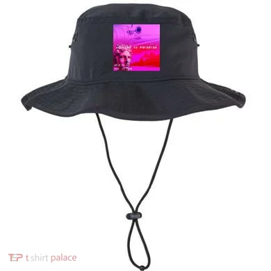 Welcome To Paradise Vaporwave Bucket Hat
