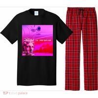 Welcome To Paradise Vaporwave Pajama Set thumb 0