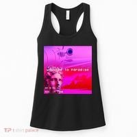 Welcome To Paradise Vaporwave Women's Tank Top thumb 0