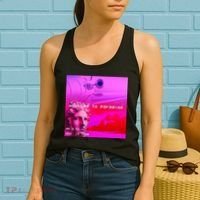 Welcome To Paradise Vaporwave Women's Tank Top thumb 2