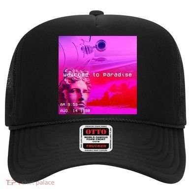 Welcome To Paradise Vaporwave Hat