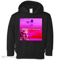 Welcome To Paradise Vaporwave Toddler Hoodie thumb 0
