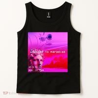 Welcome To Paradise Vaporwave Tank Top thumb 2