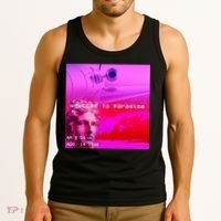 Welcome To Paradise Vaporwave Tank Top thumb 3