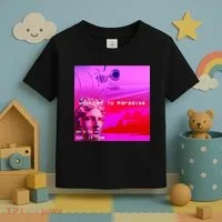 Welcome To Paradise Vaporwave Toddler T-Shirt thumb 3