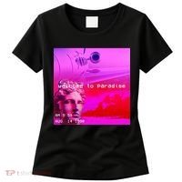 Welcome To Paradise Vaporwave Women's T-Shirt thumb 0