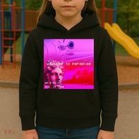 Welcome To Paradise Vaporwave Kids Hoodie thumb 3