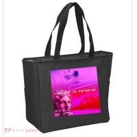 Welcome To Paradise Vaporwave Tote Bag thumb 2