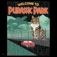 Welcome To Purassic Park Backpack thumb 2