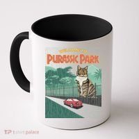 Welcome To Purassic Park Coffee Mug thumb 0