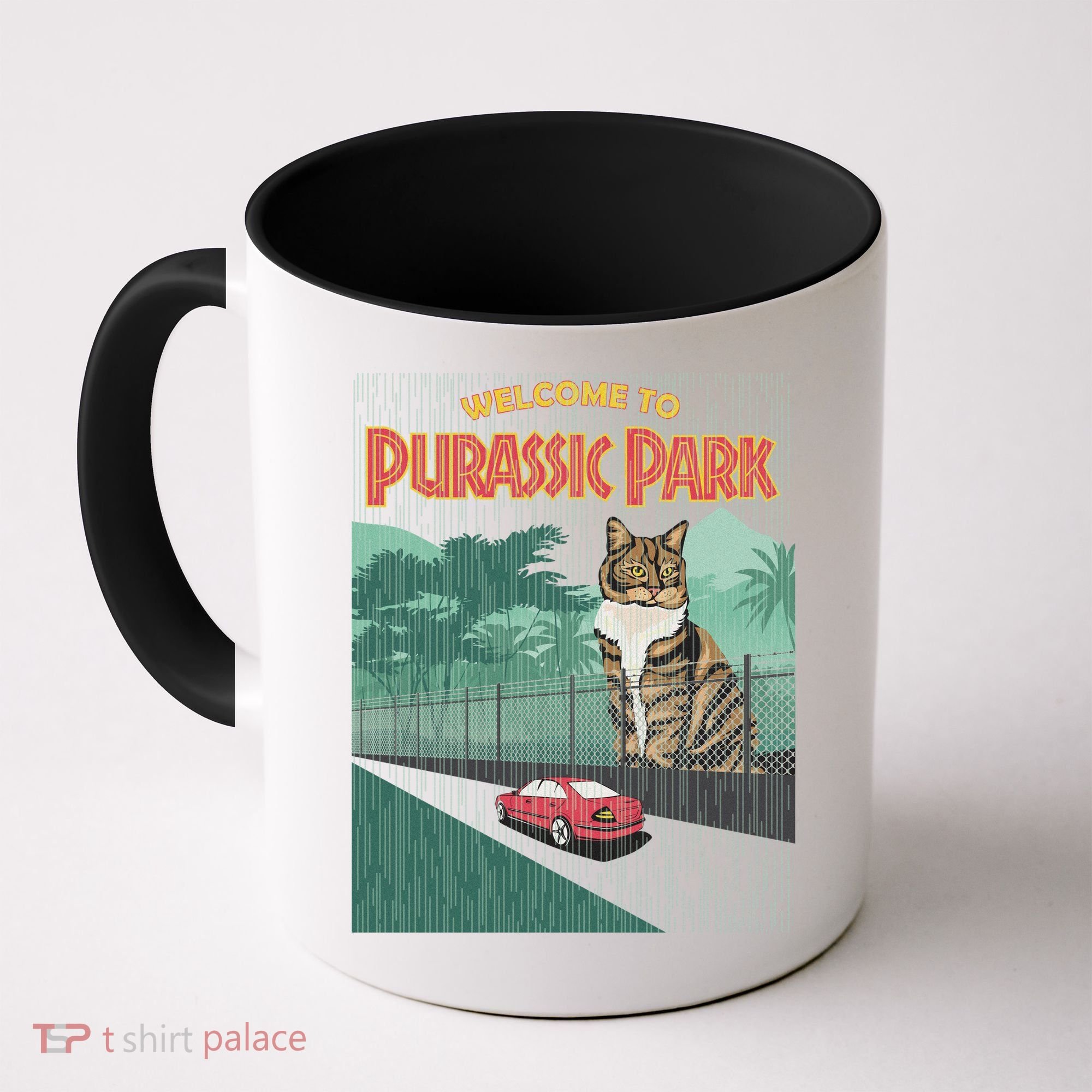 Welcome To Purassic Park Coffee Mug