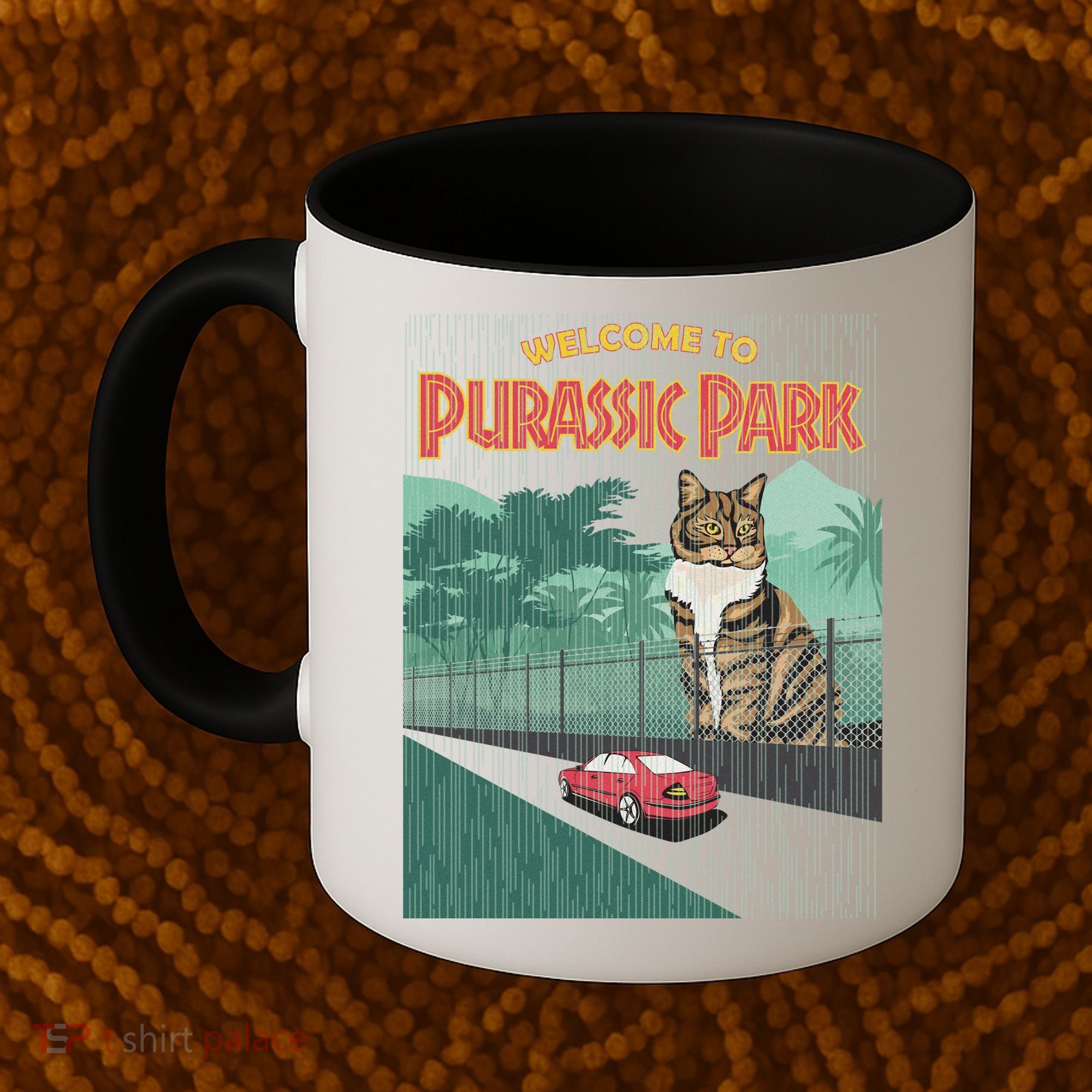Welcome To Purassic Park Coffee Mug