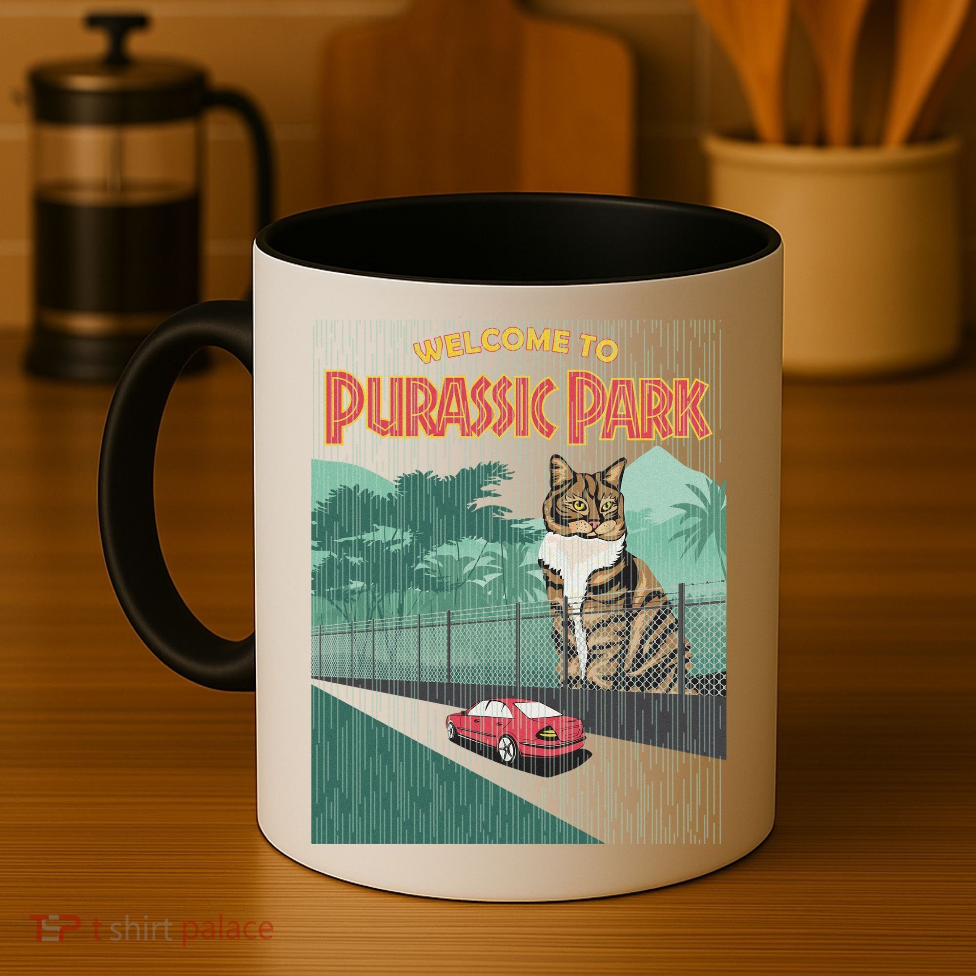 Welcome To Purassic Park Coffee Mug
