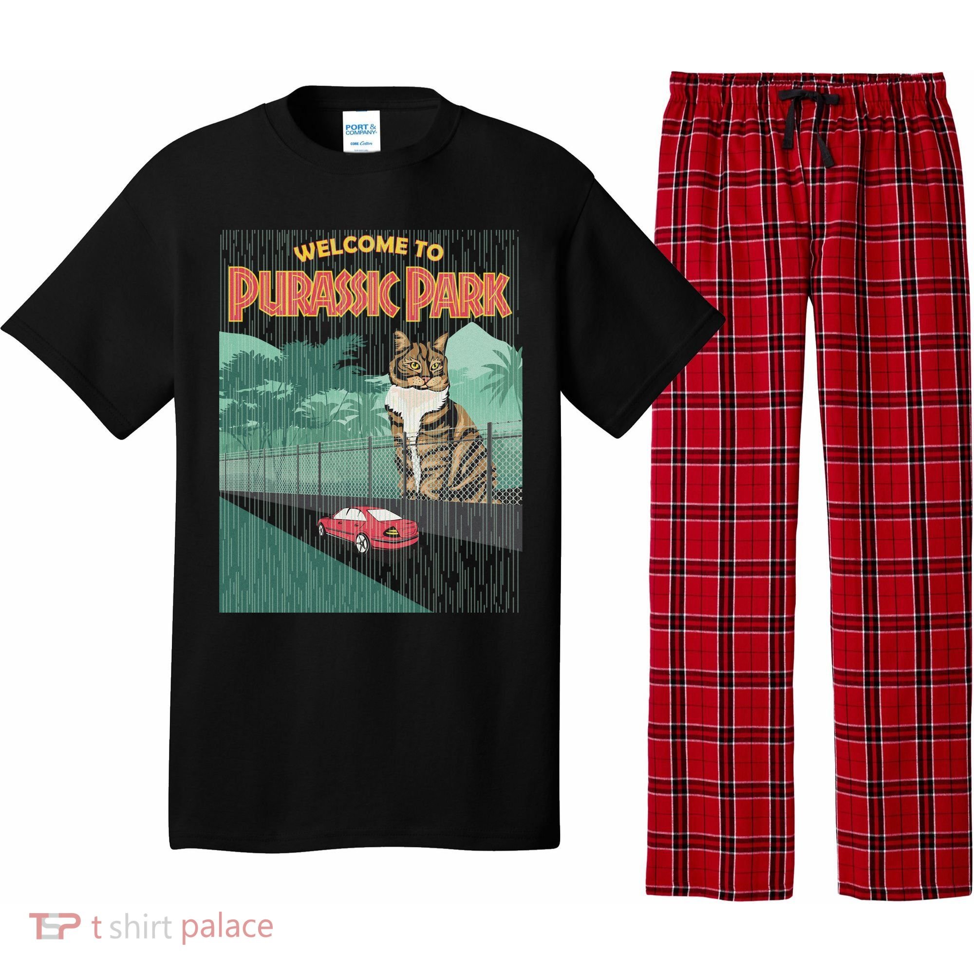 Welcome To Purassic Park Pajama Set